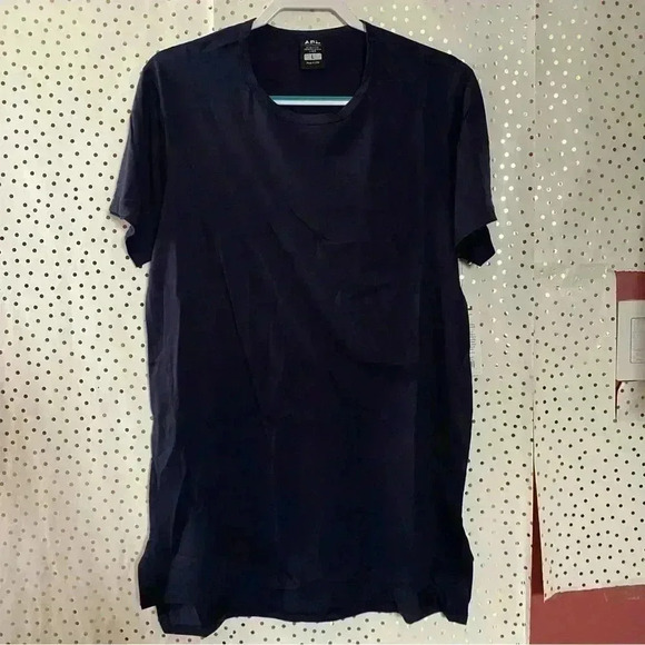 APL Mens Blue Shirt - Picture 1 of 7